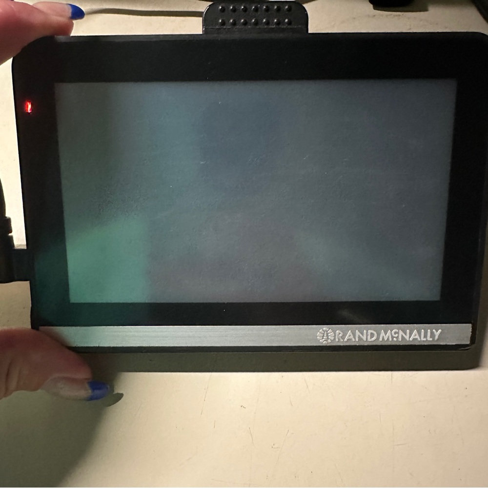 RAND‎ MCNALLY TND-510 TRUCK GPS RECEIVER - TESTED - WORKS -CARRYING CASE Bundle